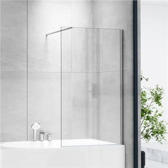 Fixed Bathtub Screen With Telescopic Rod