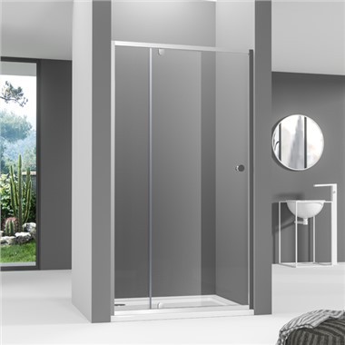 Opening Doors Pivot Shower Doors with Tempered Glass