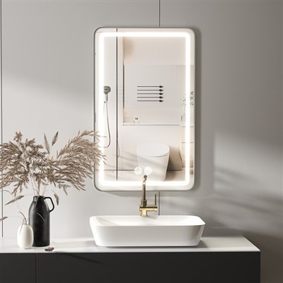 Hotel-Style Heated Mirror