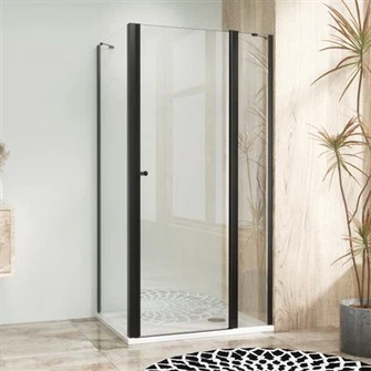 Shower Enclosure Is Placed On The Right